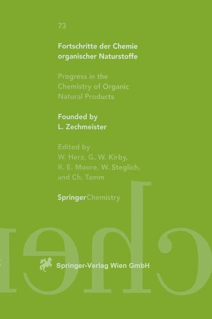 Produktbild: Fortschritte der Chemie organischer Naturstoffe / Progress in the Chemistry of Organic Natural Products