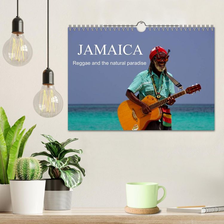 Produktbild: JAMAICA Reggae and the natural paradise (Wall Calendar 2026 DIN A4 landscape), CALVENDO 12 Month Wall Calendar