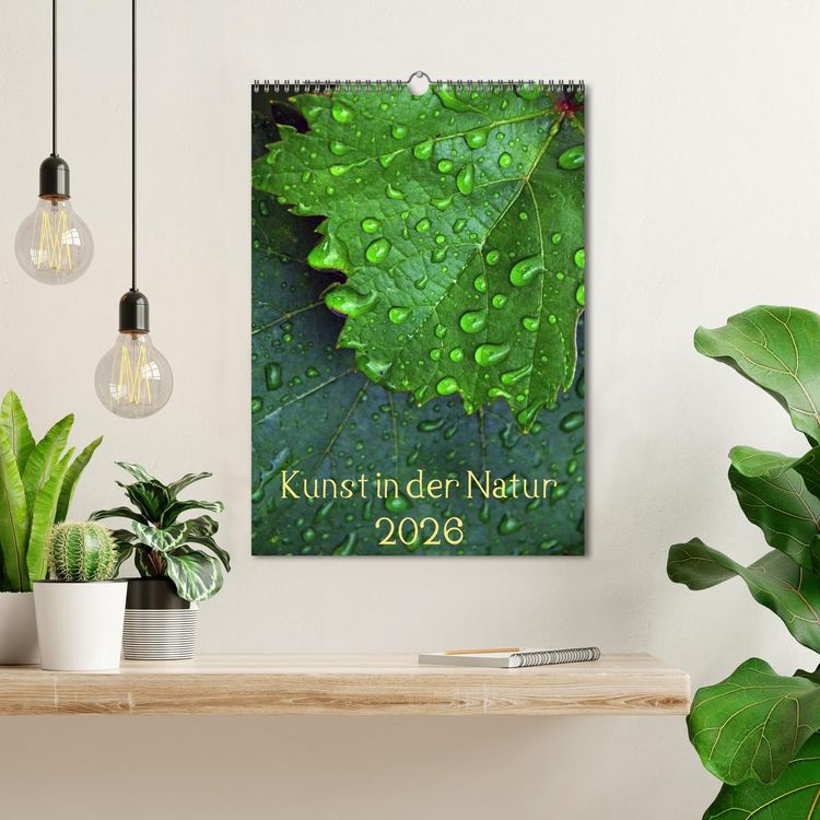 Produktbild: Kunst in der Natur (Wandkalender 2026 DIN A3 hoch), CALVENDO Monatskalender