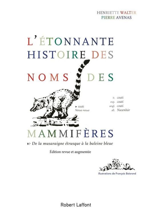 Produktbild: L'&eacute;tonnante histoire des noms des mammif&egrave;res