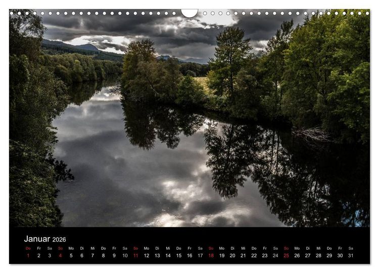 Produktbild: Die Highlands - Schottlands rauher Nordwesten (Wandkalender 2026 DIN A3 quer), CALVENDO Monatskalender