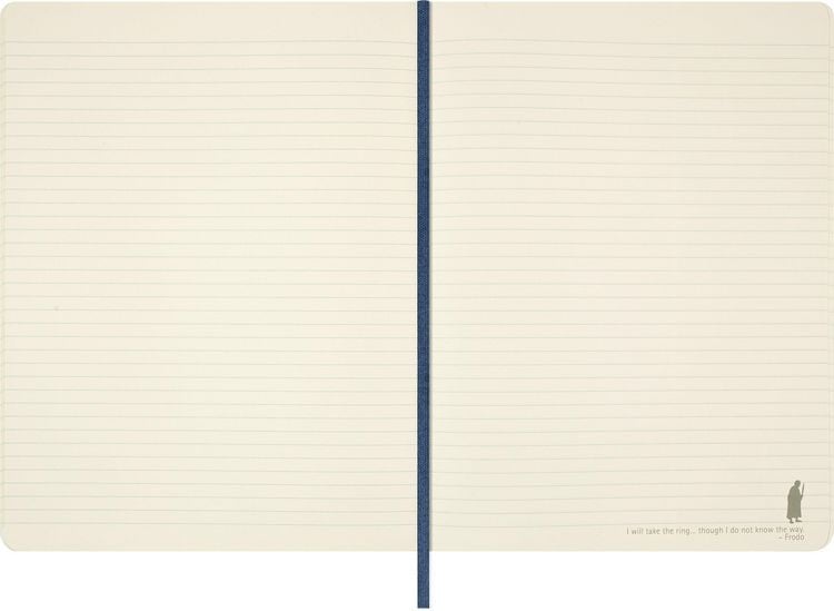 Produktbild: Moleskine Der Herr der Ringe Notizbuch, XL, liniert, fester Einband