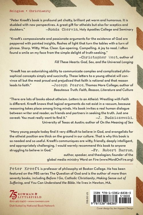 Produktbild: Letters to an Atheist