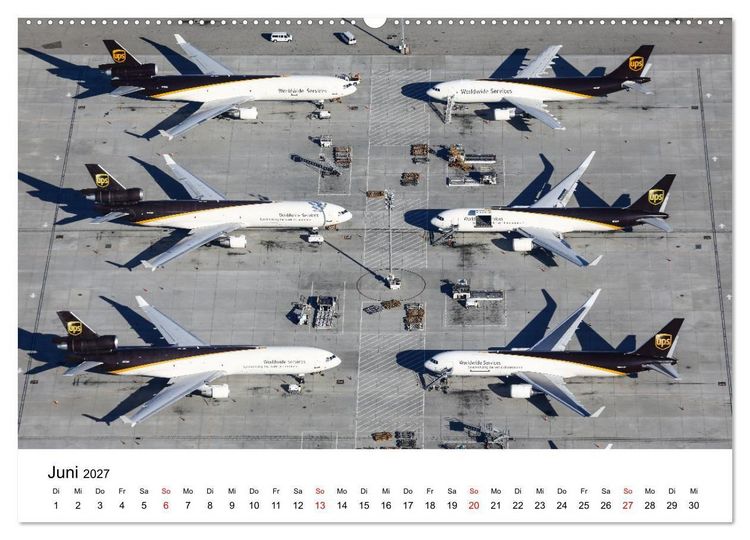 Produktbild: From Above - Die etwas andere Perspektive auf Flugzeuge (Wandkalender 2027 DIN A2 quer), CALVENDO Monatskalender