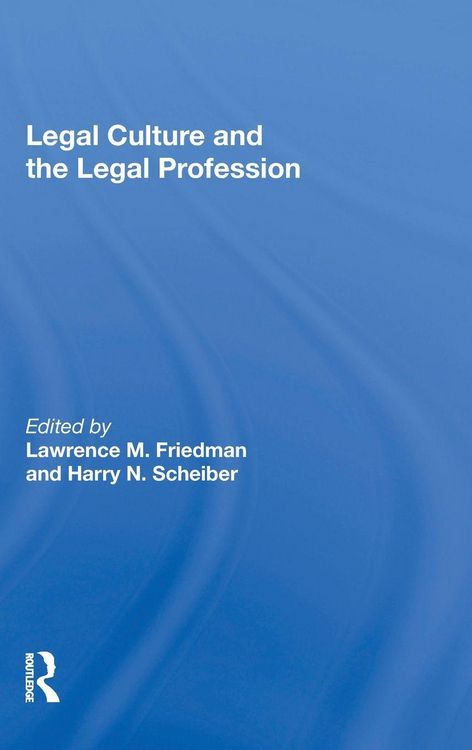 Produktbild: Legal Culture And The Legal Profession