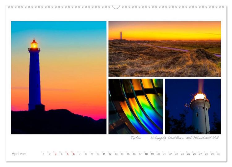 Produktbild: Sehnsucht D&auml;nemark - Danmark (Wandkalender 2026 DIN A2 quer), CALVENDO Monatskalender
