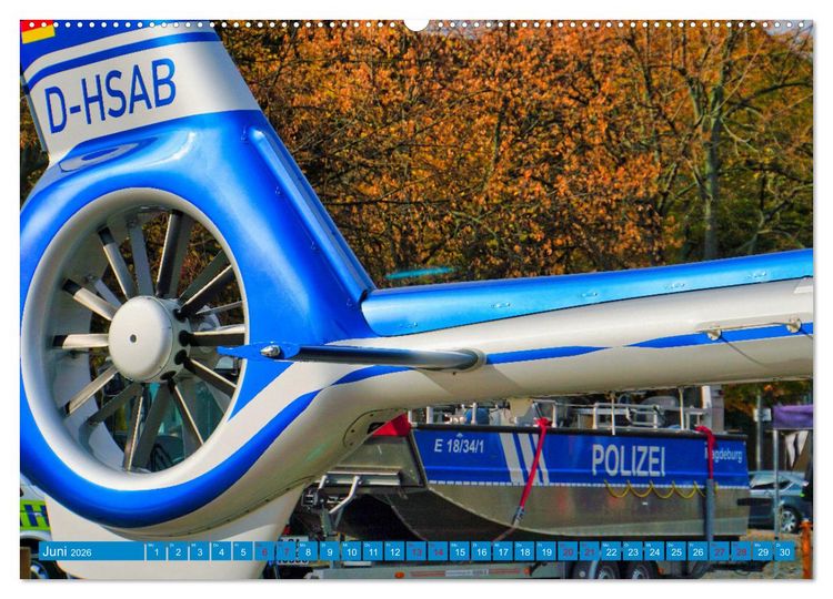 Produktbild: Aktionstag der Polizei (hochwertiger Premium Wandkalender 2026 DIN A2 quer), Kunstdruck in Hochglanz