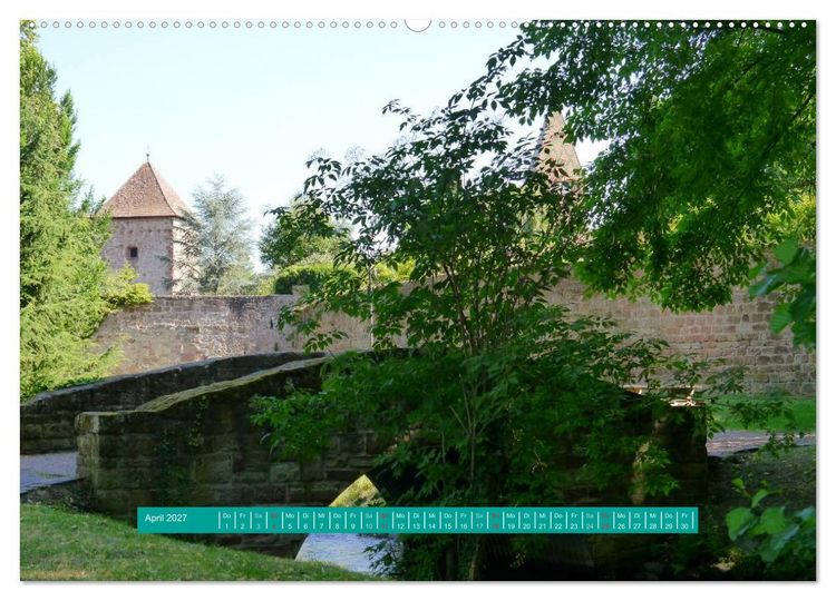 Produktbild: Wissembourg - Tor zum Elsass (Wandkalender 2027 DIN A2 quer), CALVENDO Monatskalender