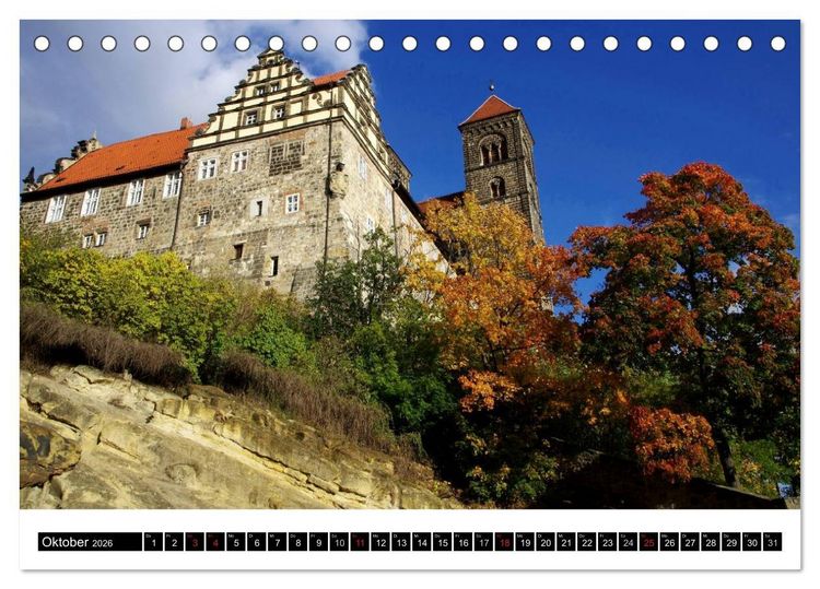 Produktbild: Nationalpark Harz Unber&uuml;hrte Natur und beschauliche St&auml;dte (Tischkalender 2026 DIN A5 quer), CALVENDO Monatskalender