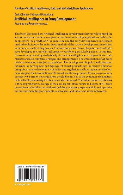 Produktbild: Artificial Intelligence in Drug Development