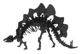 Produktbild: 3D Papiermodell. Stegosaurus