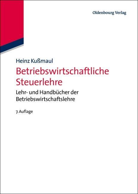 Produktbild: Betriebswirtschaftliche Steuerlehre