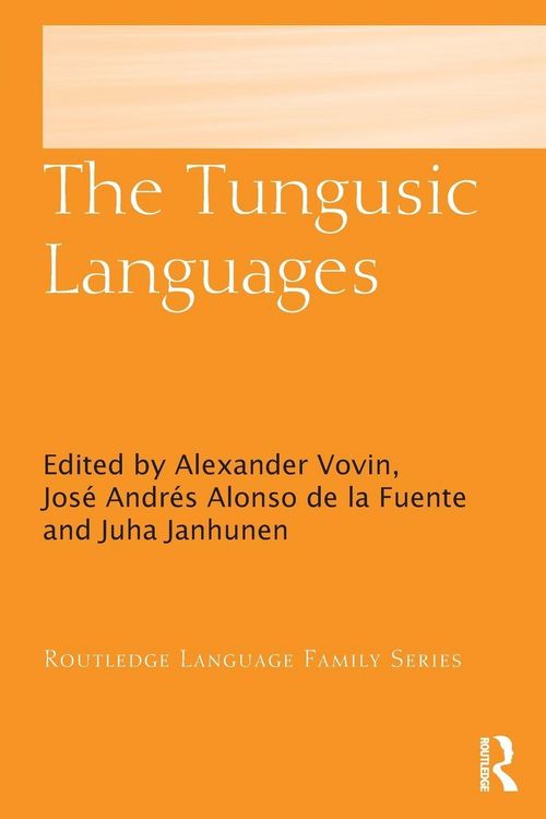 Produktbild: The Tungusic Languages