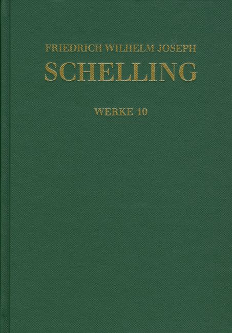 Produktbild: Schelling, F: Historisch-kritische Ausgabe Band 1/10