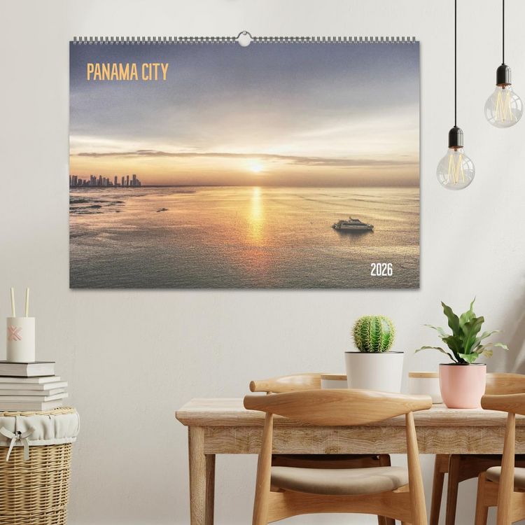 Produktbild: Panama City (Wandkalender 2026 DIN A2 quer), CALVENDO Monatskalender