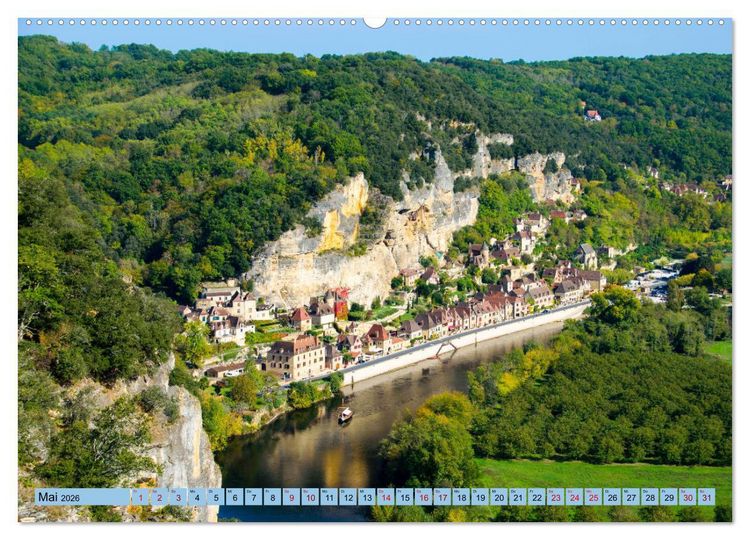 Produktbild: Mystische Dordogne (Wandkalender 2026 DIN A2 quer), CALVENDO Monatskalender