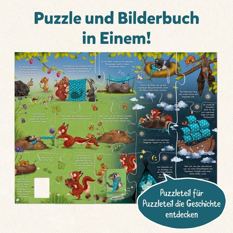 Produktbild: Mein erstes Story-Puzzle Der kleine Siebenschl&auml;fer