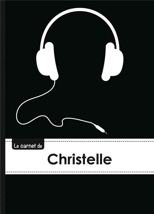 Produktbild: Le carnet de christelle lignes,