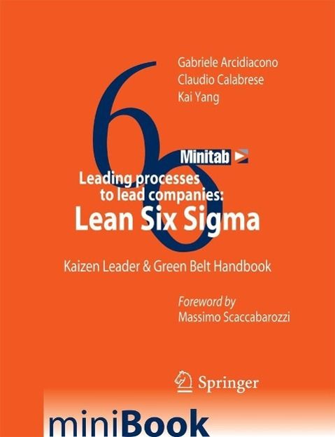 Produktbild: Leading processes to lead companies: Lean Six Sigma