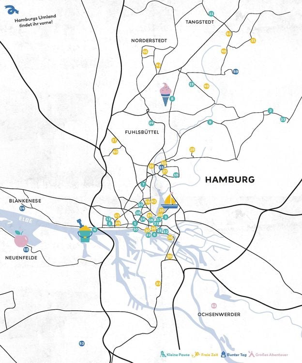 Produktbild: Gl&uuml;ckszeit f&uuml;r Familien - Hamburg