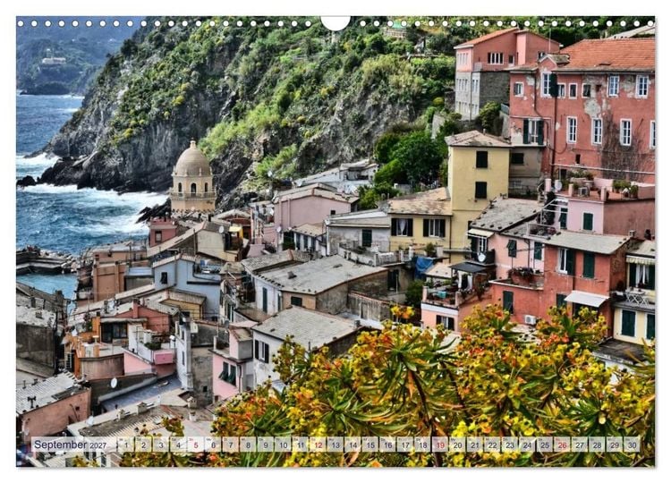 Produktbild: SCHMUCKST&Uuml;CKE der CINQUE TERRE (Wandkalender 2027 DIN A3 quer), CALVENDO Monatskalender