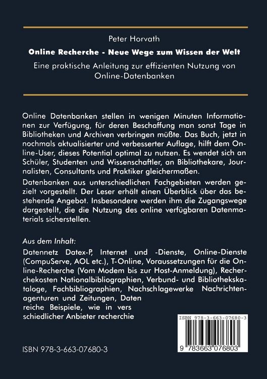 Produktbild: Online-Recherche