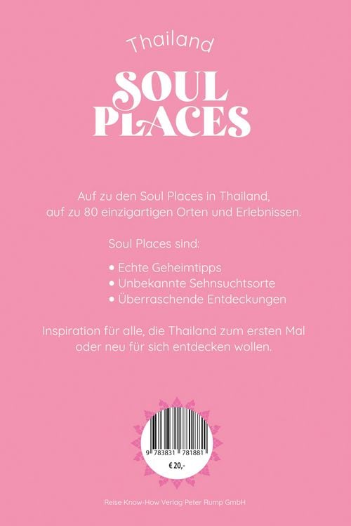 Produktbild: Soul Places Thailand &ndash; Die Seele Thailands sp&uuml;ren
