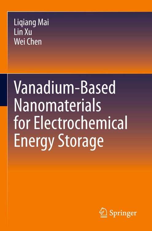 Produktbild: Vanadium-Based Nanomaterials for Electrochemical Energy Storage