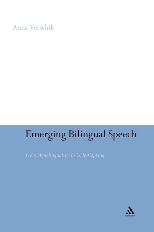 Produktbild: Emerging Bilingual Speech