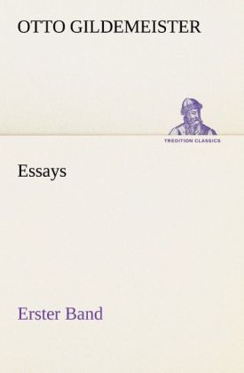 Produktbild: Essays - Erster Band