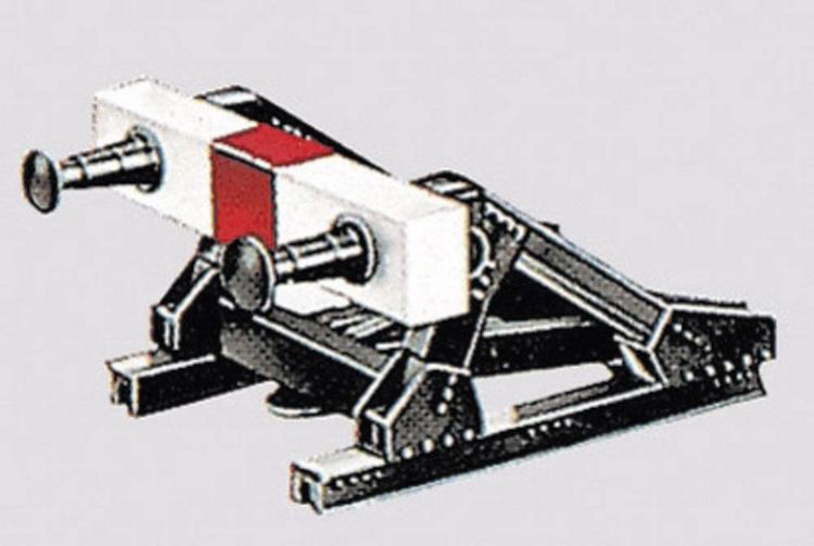 Produktbild: M&auml;rklin 7391 H0 K-Gleis (ohne Bettung) Prellbock 38mm