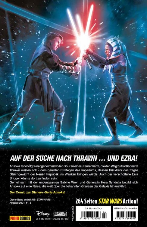 Produktbild: Star Wars Comics: Ahsoka