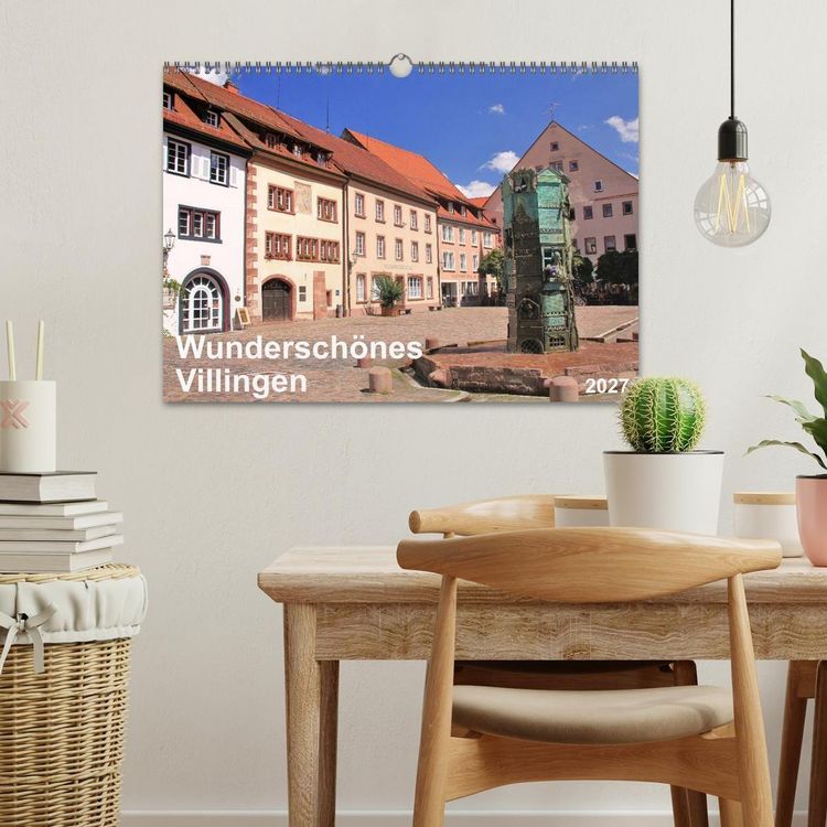 Produktbild: Wundersch&ouml;nes Villingen (Wandkalender 2027 DIN A3 quer), CALVENDO Monatskalender