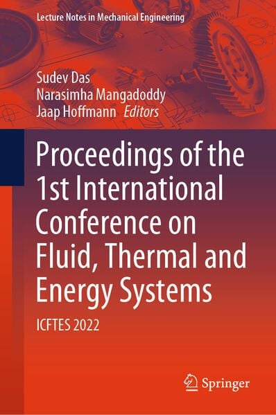 Produktbild: Proceedings of the 1st International Conference on Fluid, Thermal and Energy Systems