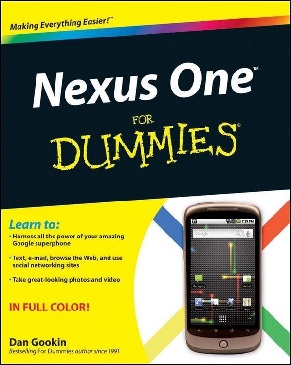 Produktbild: Nexus One For Dummies