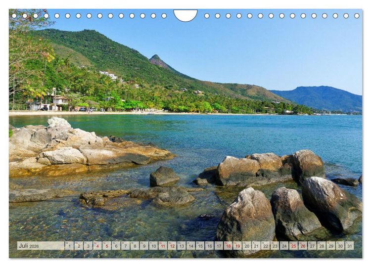 Produktbild: Brasilien - Zwischen Iguazu und Rio (Wandkalender 2026 DIN A4 quer), CALVENDO Monatskalender