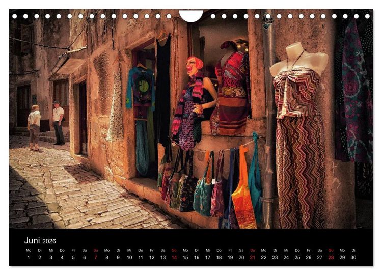 Produktbild: Rovinj Impressionen (Wandkalender 2026 DIN A4 quer), CALVENDO Monatskalender