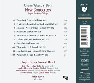 Produktbild: Johann Sebastian Bach: New Concertos - Organ Works