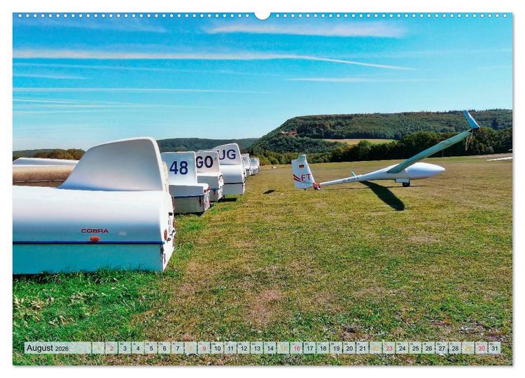 Produktbild: Segelfliegen - wie ein Vogel (Wandkalender 2026 DIN A2 quer), CALVENDO Monatskalender