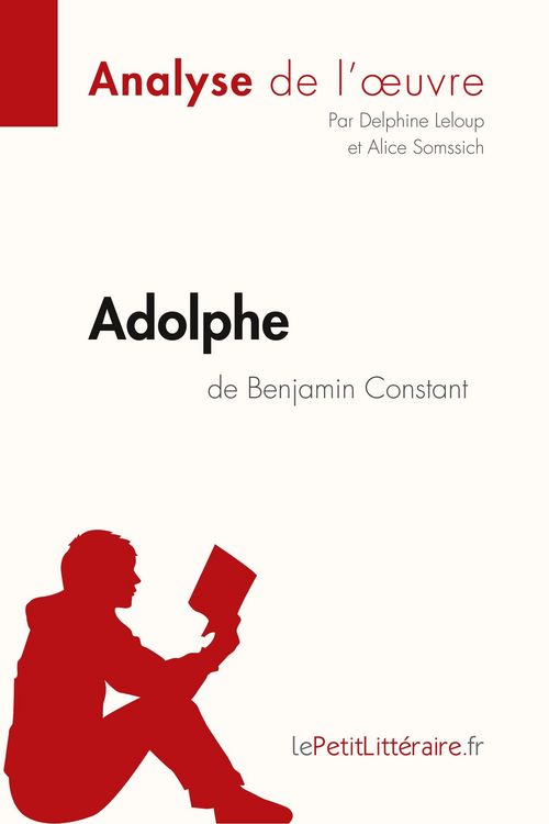 Produktbild: Adolphe de Benjamin Constant (Analyse de l'&iquest;uvre)