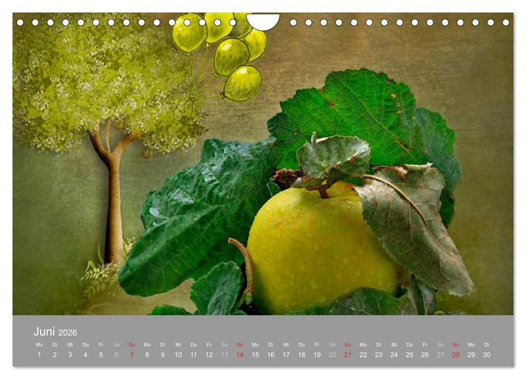 Produktbild: Obst (Wandkalender 2026 DIN A4 quer), CALVENDO Monatskalender