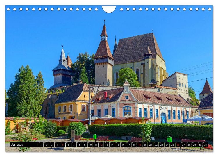 Produktbild: Wundersch&ouml;nes Rum&auml;nien (Wandkalender 2026 DIN A4 quer), CALVENDO Monatskalender