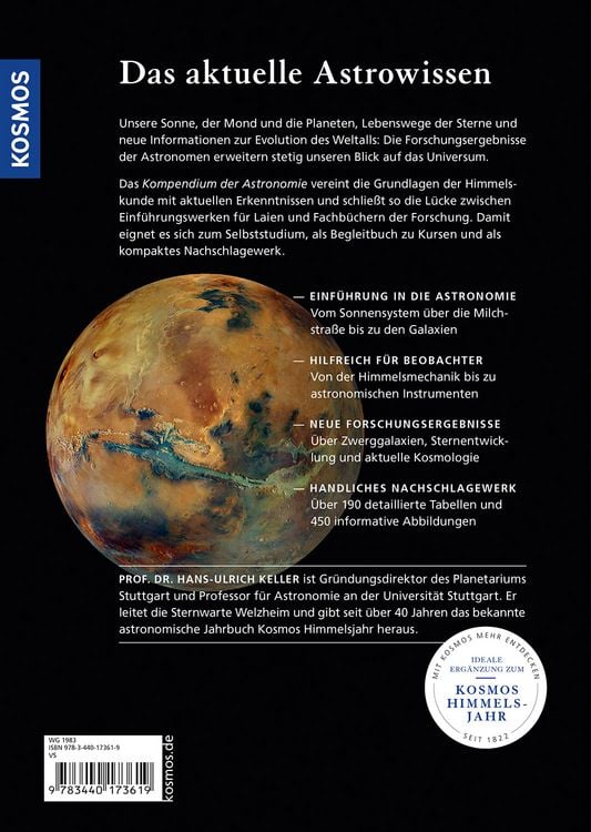 Produktbild: Kompendium der Astronomie