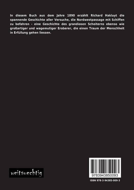 Produktbild: Voyages in Search of the North-West Passage