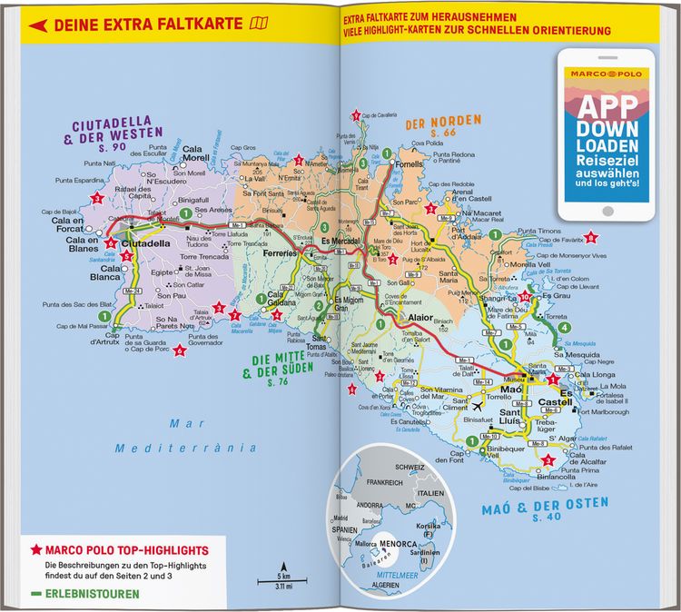 Produktbild: MARCO POLO Reisef&uuml;hrer Menorca