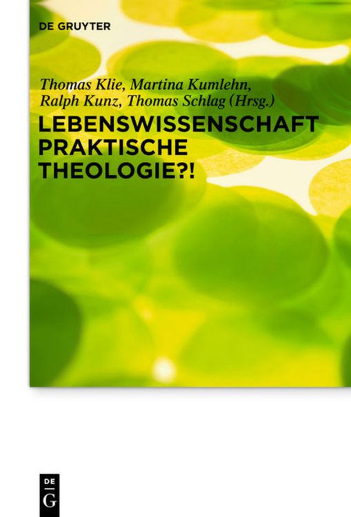 Produktbild: Lebenswissenschaft Praktische Theologie?!