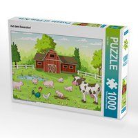 Produktbild: CALVENDO Puzzle Auf dem Bauernhof | 1000 Teile Lege-Gr&ouml;&szlig;e 64x48cm Foto-Puzzle f&uuml;r gl&uuml;ckliche Stunden