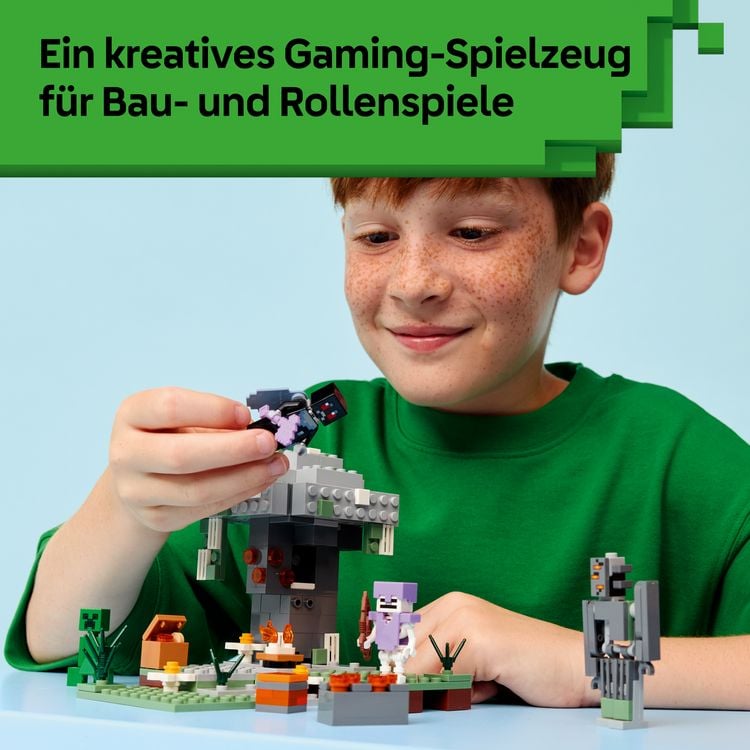 Produktbild: LEGO Minecraft 21586 Blasser Garten, Spielzeug f&uuml;r Kinder ab 7 Jahren