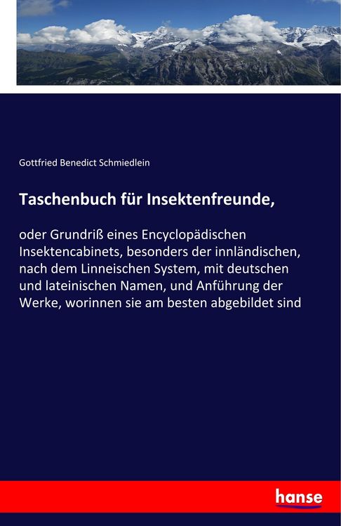 Produktbild: Taschenbuch f&uuml;r Insektenfreunde,