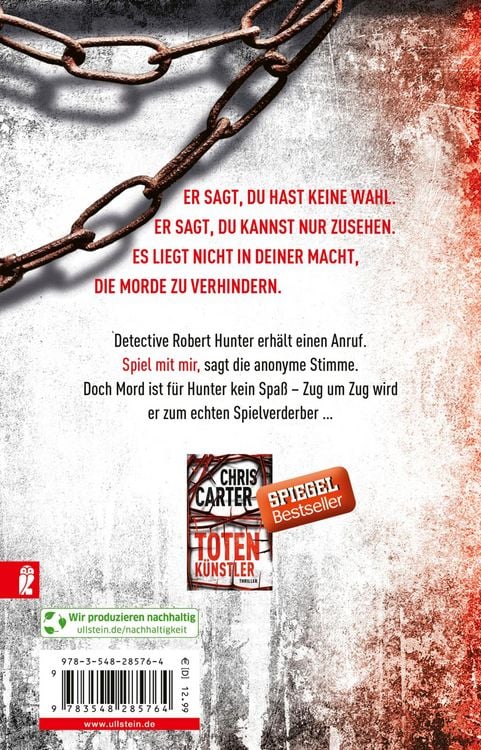 Produktbild: Der Totschl&auml;ger / Detective Robert Hunter Band 5